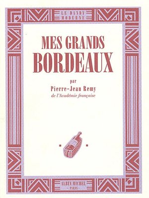 cover image of Mes grands bordeaux